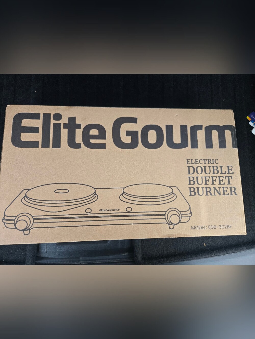 2 Burner Electric Cook Top For Dorms Or Camping.